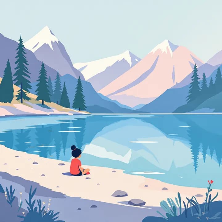Cool as the mountain lake